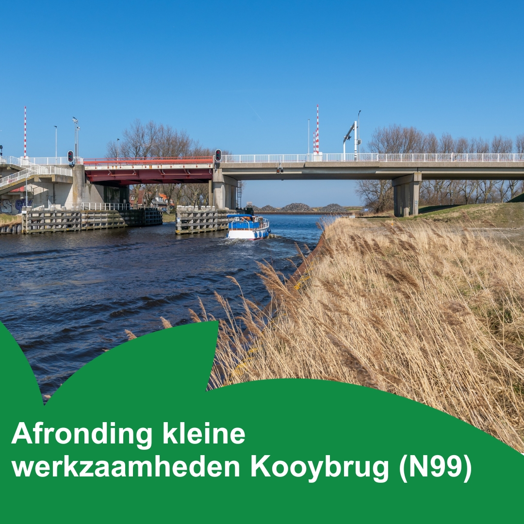 In maart 2024 maakt #Rijkswaterstaat de kleine werkzaamheden aan de #Kooybrug bij Den Helder af. De laatste werkzaamheden betreffen een versmalling van het wegdek. Deze worden in de nachten van 25 en 26 maart 2024 uitgevoerd. 

Lees verder: hollandskroon.nl/actueel/afrond…