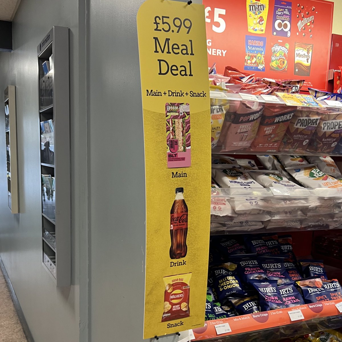 there really should be a law against selling a mediocre pre-packed sandwich, a Coke & crisps for SIX POUNDS and claiming it’s a “deal”…