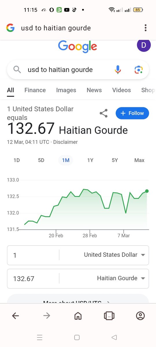 MeliArap's tweet photo. @geraldbitok Compare and contrast with the Haitian Gourde https://t.co/fp9HTv9rrJ