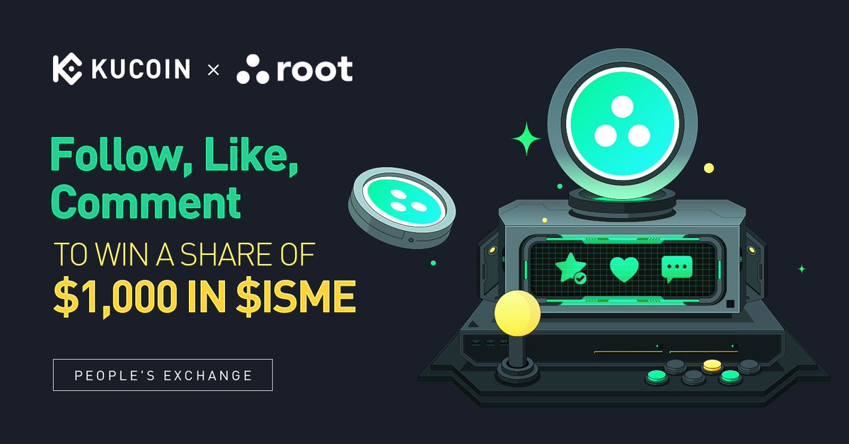 Celebrate $ISME listing on #KuCoin and win rewards! To enter: 1️⃣Follow @kucoincom & @_ISMEIS 2️⃣Like & Repost 3️⃣Comment '$ISME listed on #KuCoin' & tag 2 friends 4️⃣Fill out: forms.gle/1oELRc6zxDXrep… 🎁$1,000 in $ISME for 100 winners ⏰Ends at 13:00 Mar 15, 2024 (UTC)