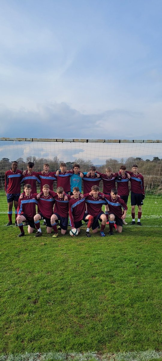 Congrats to our #Year10 football team qualifying for the knock out stages last night