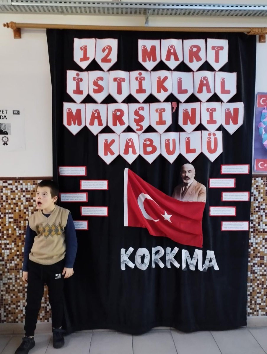 Bağımsızlığımızın sembolü İstiklal Marşı’mızın kabulünün 103. Yıl dönümünde, milli şairimiz Mehmet Akif Ersoy’u ve milli mücadelemizin kahramanlarını saygı ve rahmetle anıyoruz.
#istiklalmarşı103yaşında 
#MehmetAkifErsoy