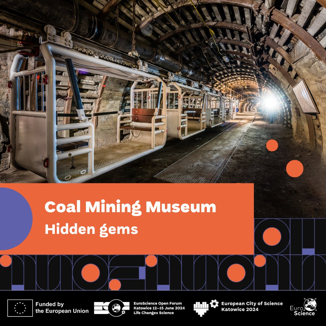 Discover Katowice’s hidden gem: Coal Mining Museum! 💎⚒️ The Museum offers a PLN 20 discount on each ticket for the underground tours: in Guido Mine and Queen Luise Adit. More info at esof.eu/coal-mining-mu…