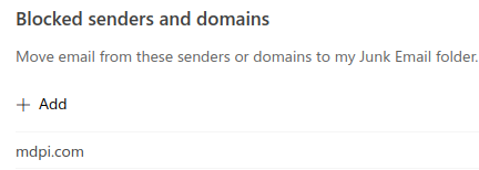 Yet another "special issue" spam? No thank you.