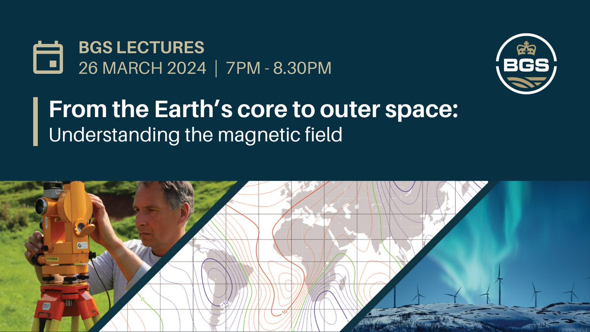 🗓️ TWO WEEKS TO GO🌎🧲🛰️ Join us for a special webinar focusing on our #geomagnetism research, including how we measure the magnetic field, everyday applications and mitigating the threats of space weather. Register your place 👇 eventbrite.co.uk/e/from-the-ear…