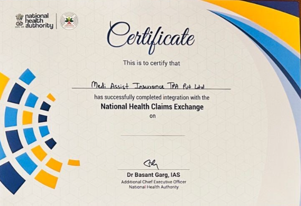 📌We are excited to announce that Medi Assist has successfully completed integration with the National Health Claims Exchange by National Health Authority, marking a significant milestone towards smoother and more comprehensive healthcare nationwide.🌸 #HealthcareIntegration