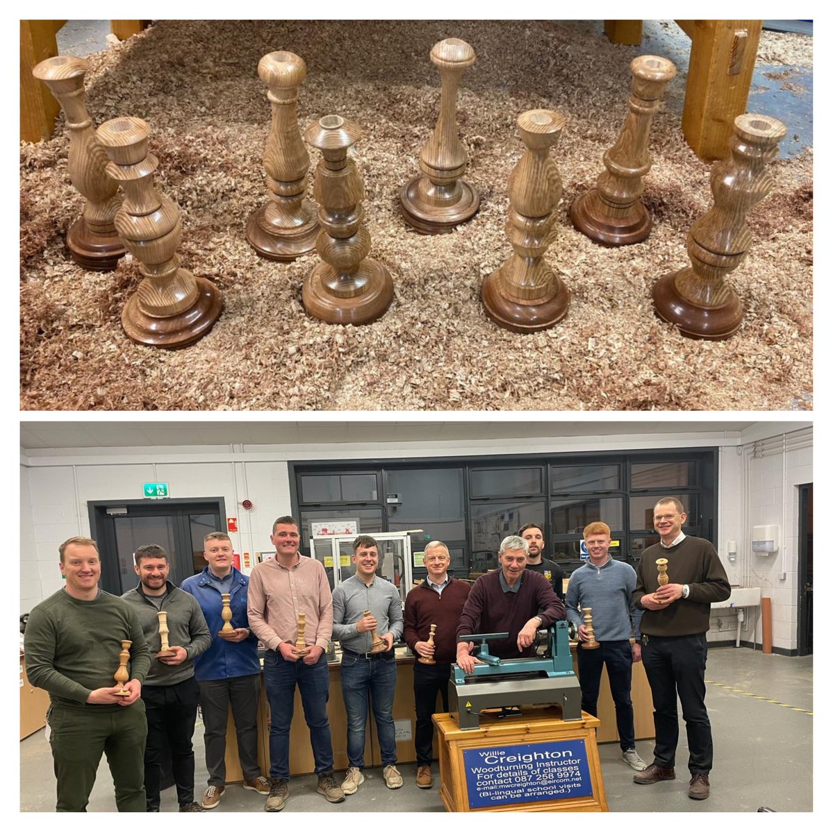 We would like to show our appreciation to all <a href="/GCCcork/">glanmirecc</a> for hosting a weekend of 'Get your World Turning' events with <a href="/CreightonWood2/">Willie Creighton</a> 

Another series of workshops full with teachers electing to explore their creative side and develop some craft skills 👏