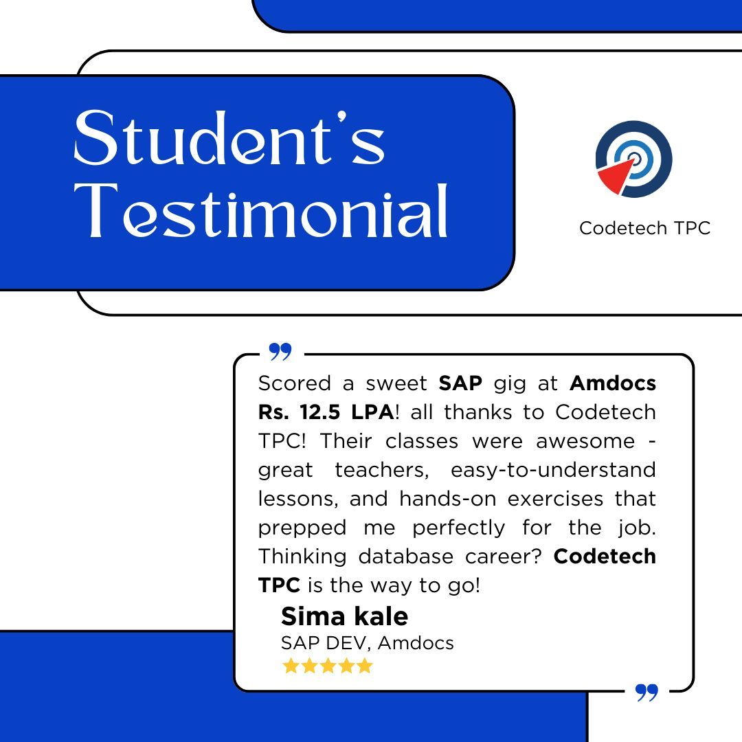 Codetechtpc's tweet image. Congratulations on your IT placement! Your success story inspires us all. #ITCareer #TechSuccess #JobPlacement #CareerJourney