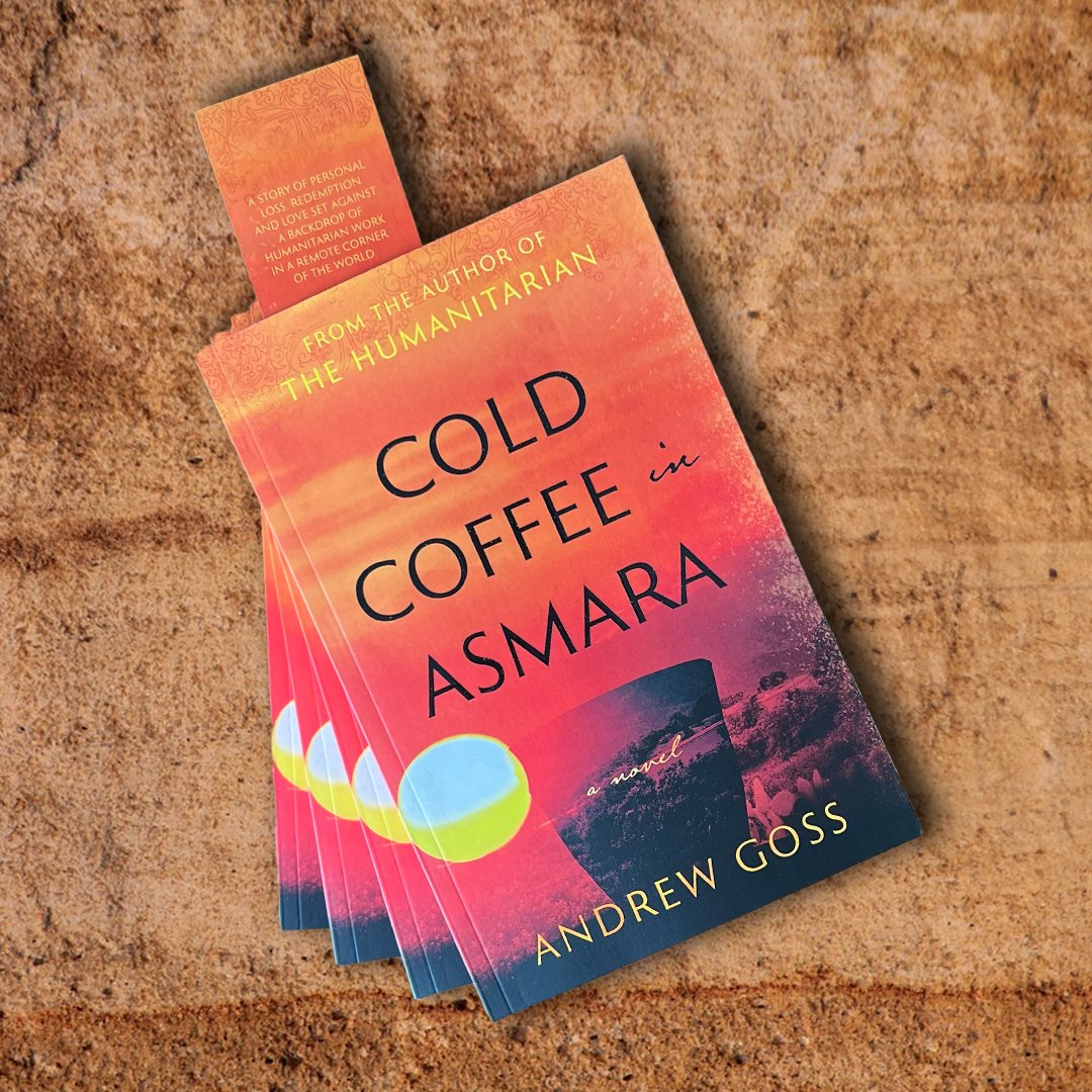 The new novel's looking good... and for less than a packet of smokes😌 Treat yourself! Take yourself off to the plains of north-east Africa where Arab, African and European influences collide🙂📚 Available now at: guardianbookshop.com/cold-coffee-in… #Writingcommunity #humanitarian #Refugees