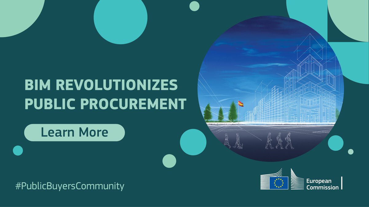 🇪🇸 The Spanish Government has approved a groundbreaking #BIM plan for #PublicProcurement, revolutionising construction contracts. 📰 Learn about this decision, which promises enhanced efficiency & transparency in procurement 👉 europa.eu/!h6Rd3y #PublicBuyersCommunity