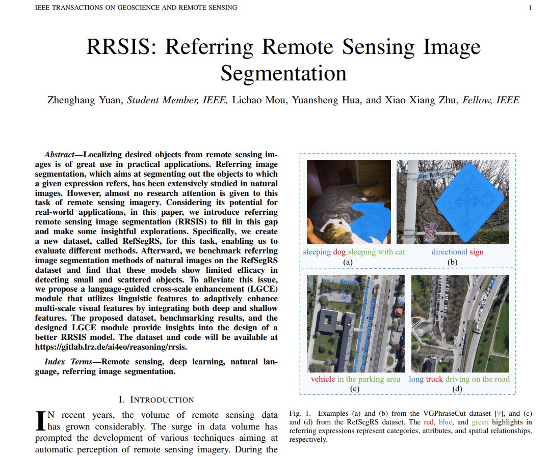 Xiaoxiang ZHU tweet media