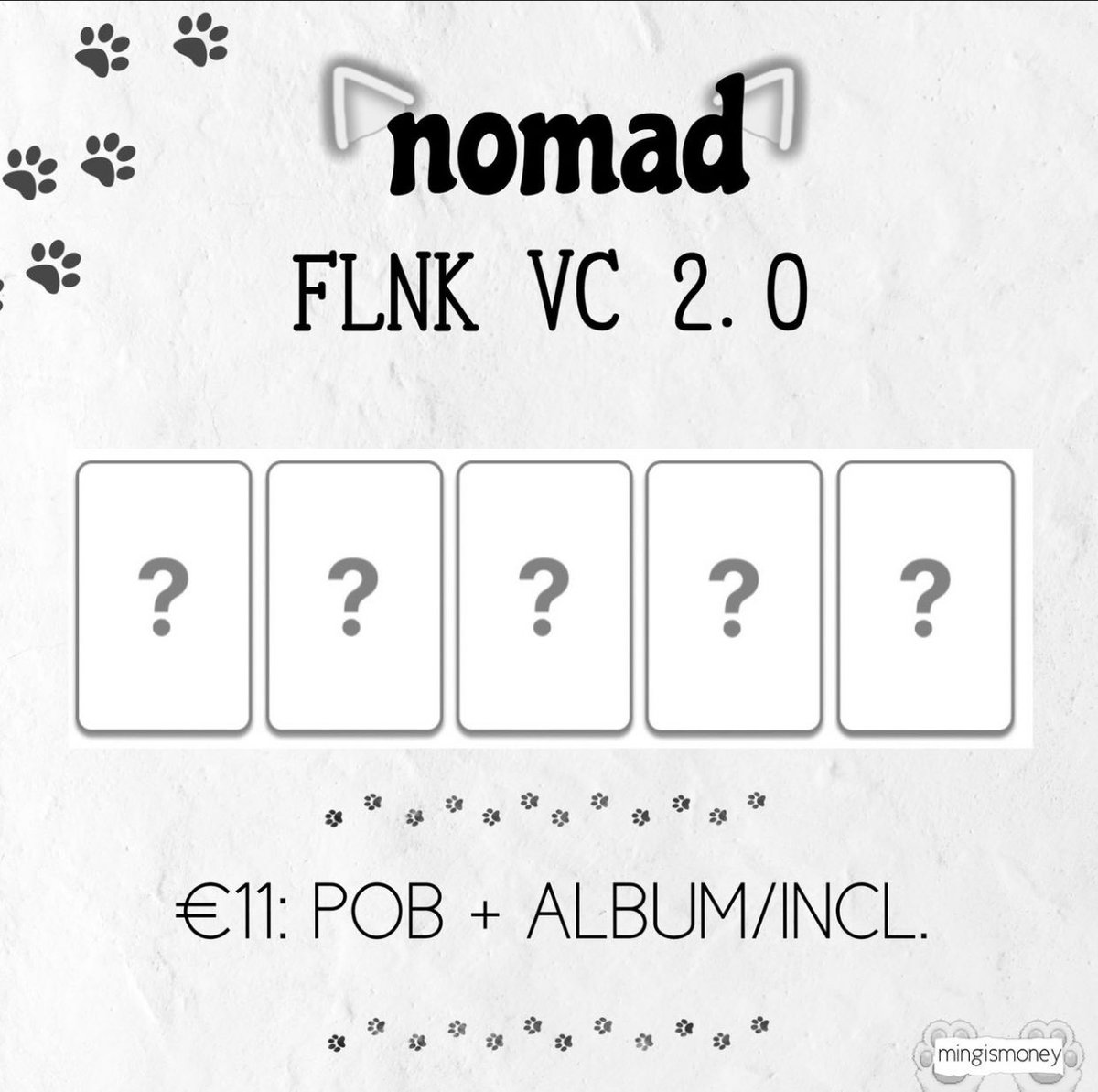 woobinsfate's tweet image. My current open nomad gos 💗

MINI RECORD (PLATFORM ALBUM):
Doy ❌
Sangha ✅
One ✅
Rivr ✅
Junho ✅
Ot5 ✅

FLNK (DIGIPAK)
Doy ✅
Sangha ✅
One ✅
Rivr ✅
Junho ✅
Ot5 ✅

Let me know if anyone needs 🥰

#NOMAD #NOMADGO #노매드