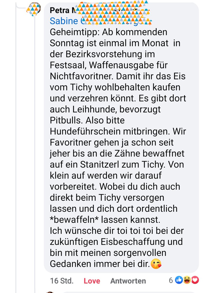 funevita's tweet image. Top Kommentar auf FB
#Favoriten #WienLiebe #Bashing #Mahrer #FPÖ