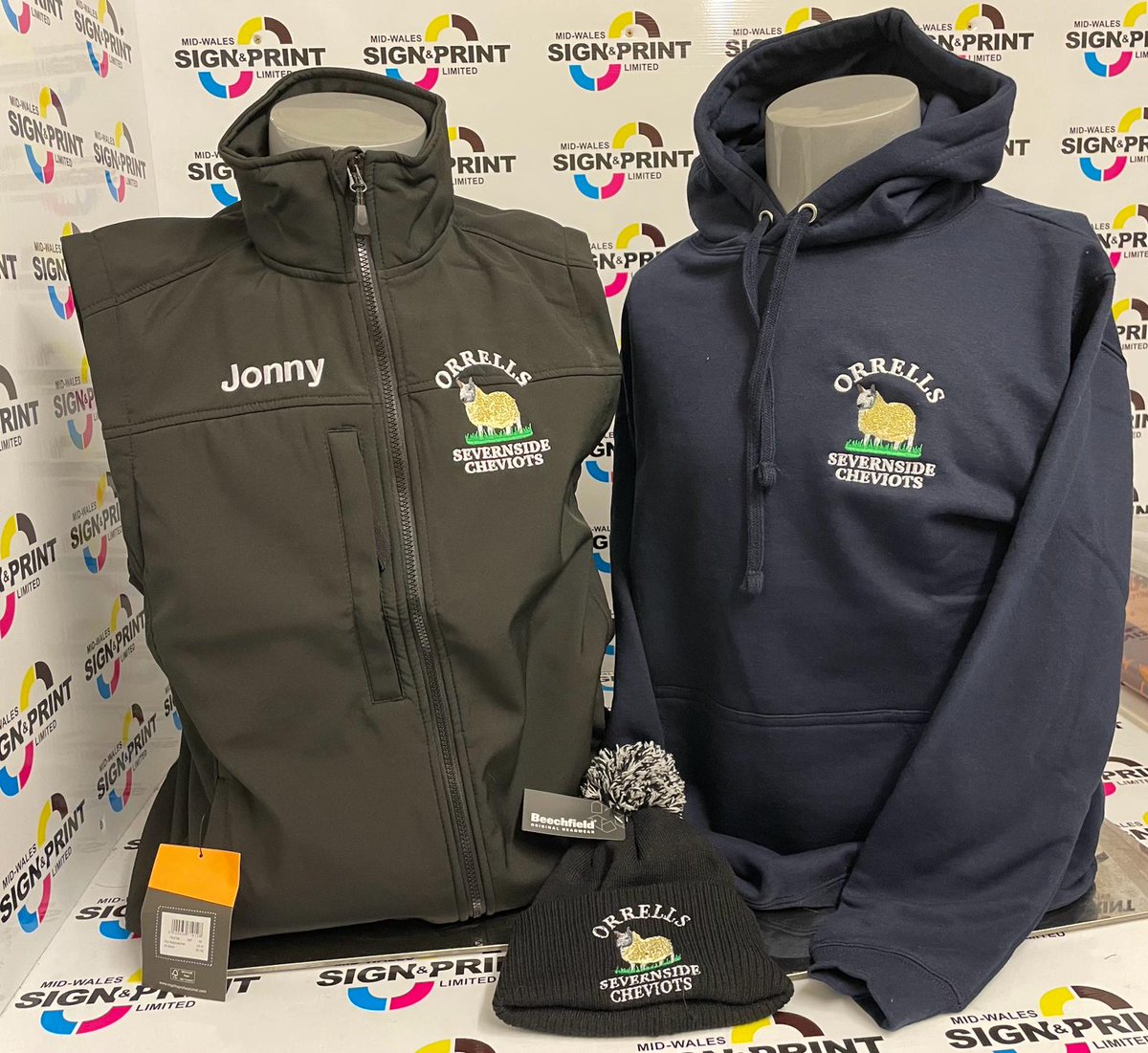 MidWalesSign&Print (@midwalessign) on Twitter photo Super new clothing for Jonny and the team
Great combination of gilets, coats and hats just completed for Orrells Severnside Cheviots.
If you require embroidered and/or printed clothing, please call 01938 228088 or email sales@mw-signandprint.co.uk Super new clothing for Jonny and the team
Great combination of gilets, coats and hats just completed for Orrells Severnside Cheviots.
If you require embroidered and/or printed clothing, please call 01938 228088 or email sales@mw-signandprint.co.uk