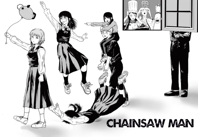 大事な場面で転ばないアサはアサではない
#chainsawman #チェンソーマン 