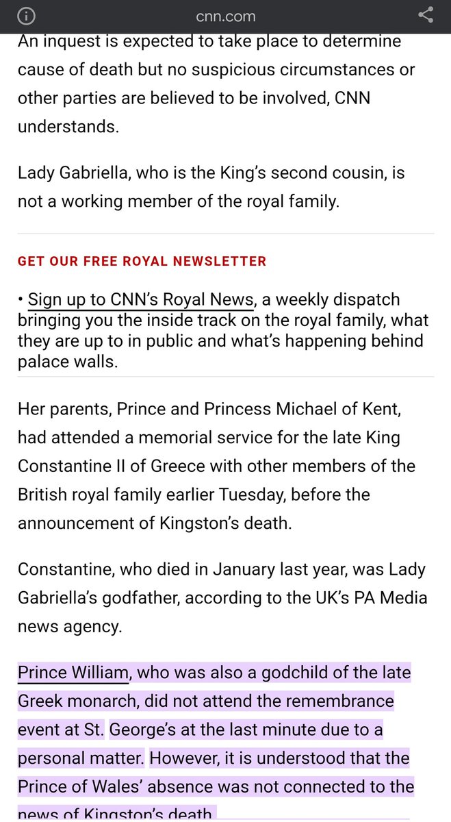 What if the #royalfamilylied?
Threw Kate under the bus w the altered photo to distract from the story of how William was nowhere near the vicinity of this guy's death? 

They took great pains to say below: