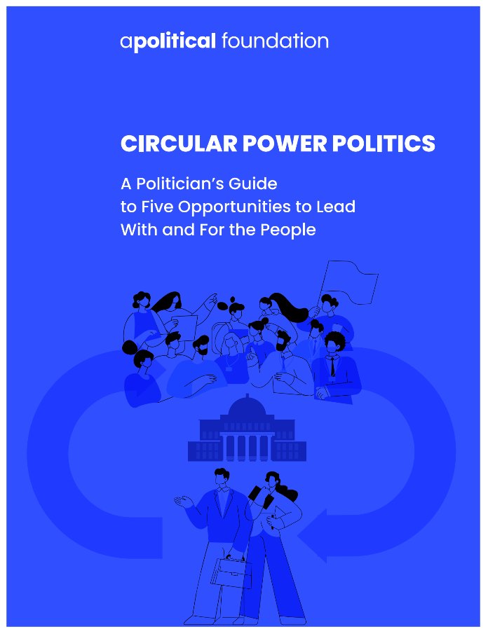 deliberativa (@delibera_tiva) on Twitter photo <a href="/ApoliticalFound/">Apolitical Foundation</a> has launched "Circular Power Politics: A Politician's Guide to Five Opportunities to Lead With and For the People", a guide which explores case studies of democratic innovations from around the world and advocates a shift towards "circular power politics". <a href="/ApoliticalFound/">Apolitical Foundation</a> has launched "Circular Power Politics: A Politician's Guide to Five Opportunities to Lead With and For the People", a guide which explores case studies of democratic innovations from around the world and advocates a shift towards "circular power politics".