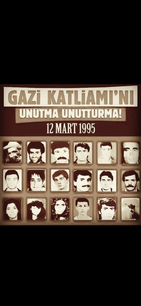 Unutmadık !
Unutmayacağız !

#Gazikatliamı
#GaziKatliamınıUnutmadık