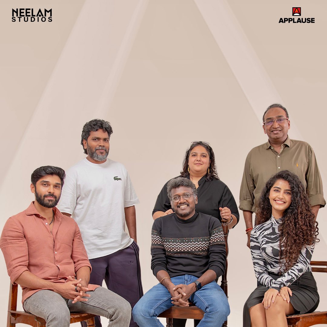 Super happy to be collaborating with @ApplauseSocial for @NeelamStudios_'s next! Directed by my dearest @mari_selvaraj, starring #DhruvVikram @anupamahere in the lead roles. Excited! 🤩 @nairsameer @deepaksegal @Tisaditi @prasoon_garg @sunil_chainani #PramodCheruvalath