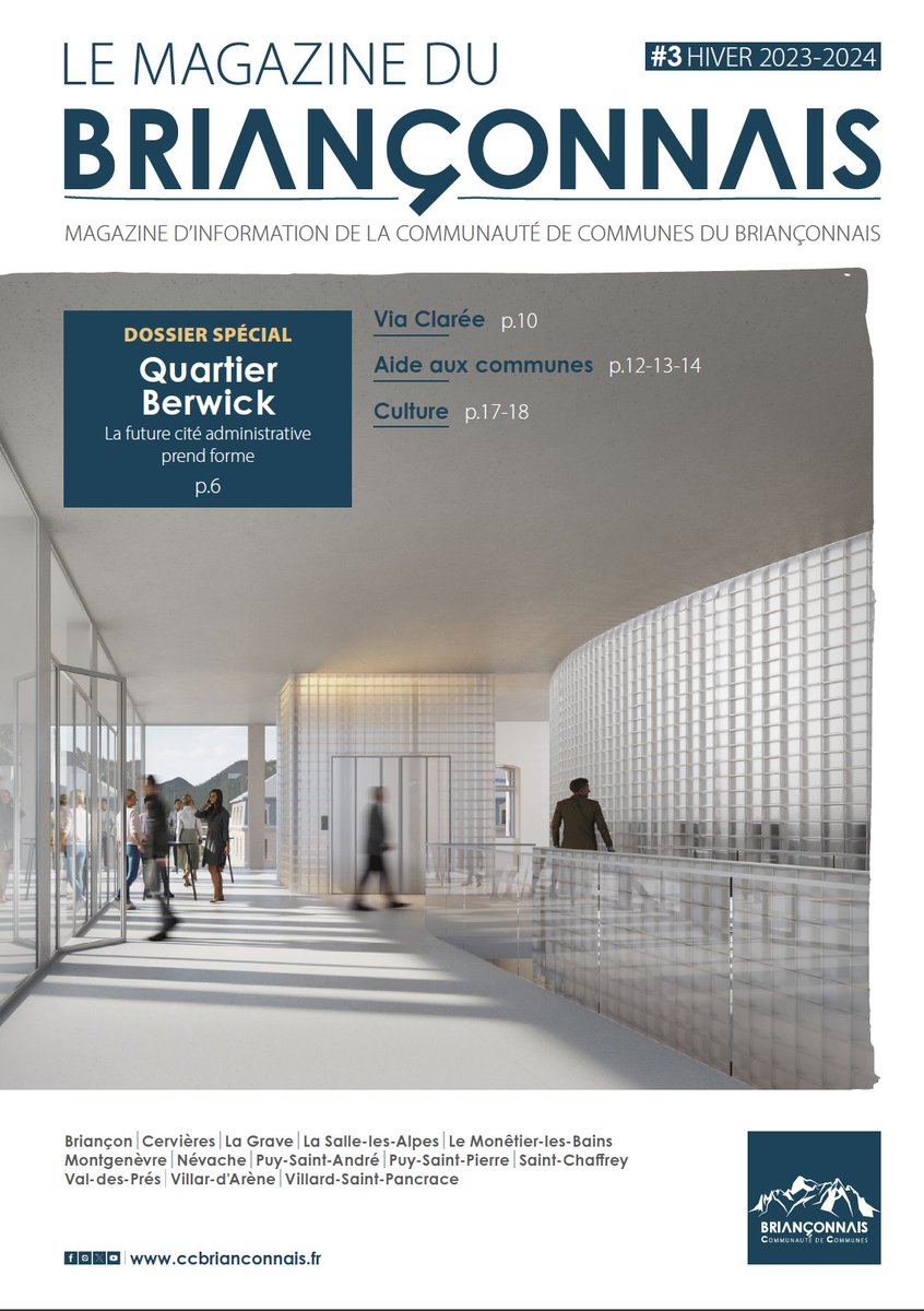 ccbrianconnais's tweet photo. Découvrez le dernier Magazine du Briançonnais 📖

Lire le Mag : https://t.co/iXkPEvXX1U https://t.co/MRsHn5eRol