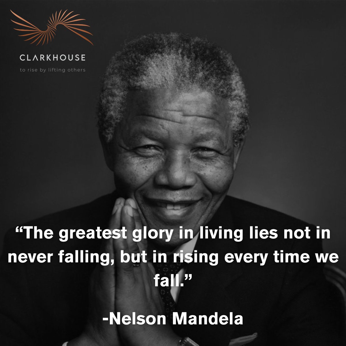 Embrace setbacks as opportunities for growth and transformation. As Nelson Mandela said, "The greatest glory in living lies not in never falling, but in rising every time we fall." 

linkedin.com/posts/clarkhou…
