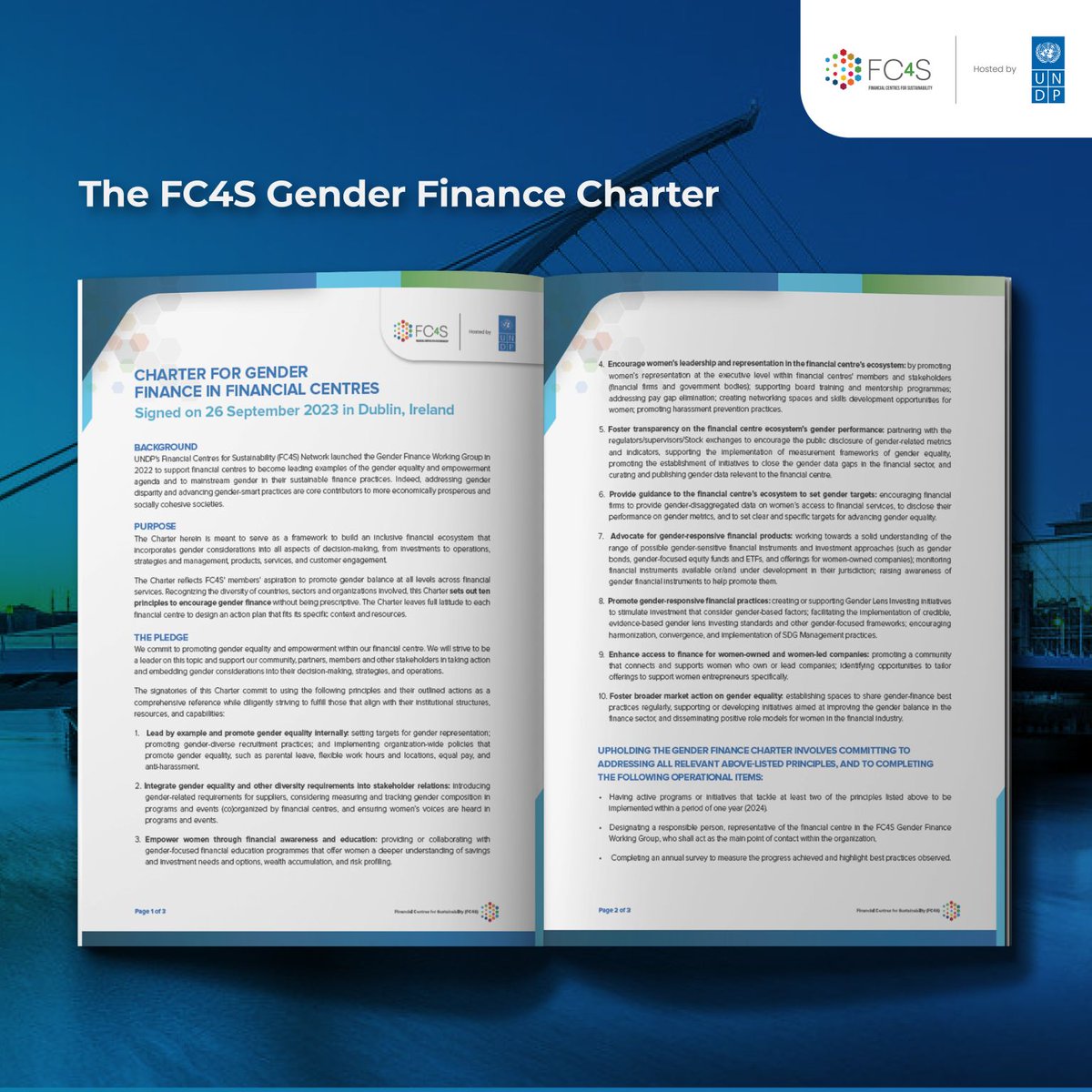 📣 #CSW68 targets gender equality & empowerment by fighting poverty & applying a gender lens to finance. #FC4S is on board! 🌎 Endorsed by 21 financial centres, #FC4SGenderFinanceCharter is advancing #GenderEquality in #SustainableFinance. 🔗 Read more: fc4s.org/3425