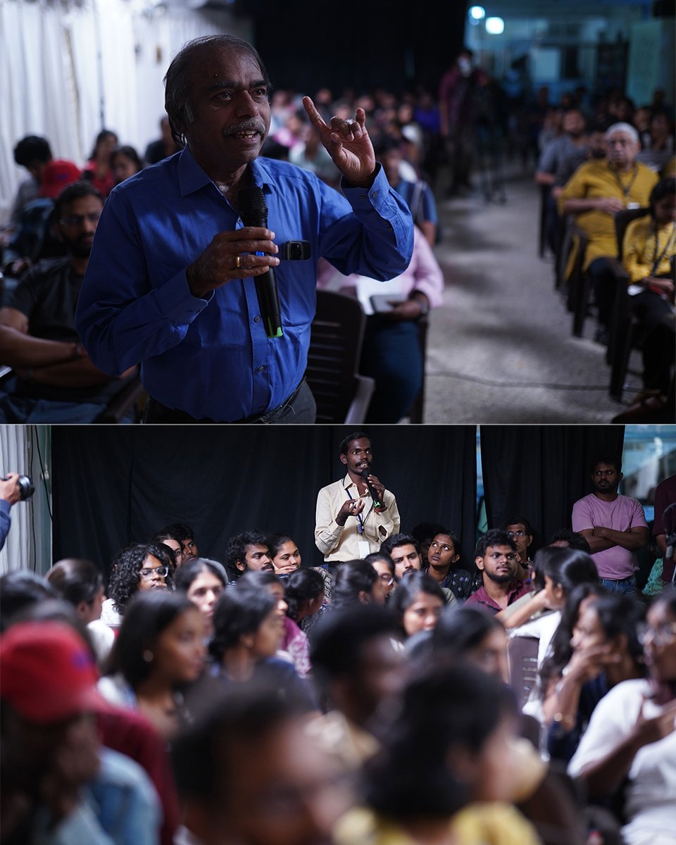 Tamil Calligraphy & Font Making Workshop The engaging workshop was attended by Visual Arts and Design students. The Tamil Font Studio, 2024-26 is conceived by the @RMRL19 in collaboration & with the support of @onemai_fdn. @vigsun @muthunedumaran @ThariqueAzeez