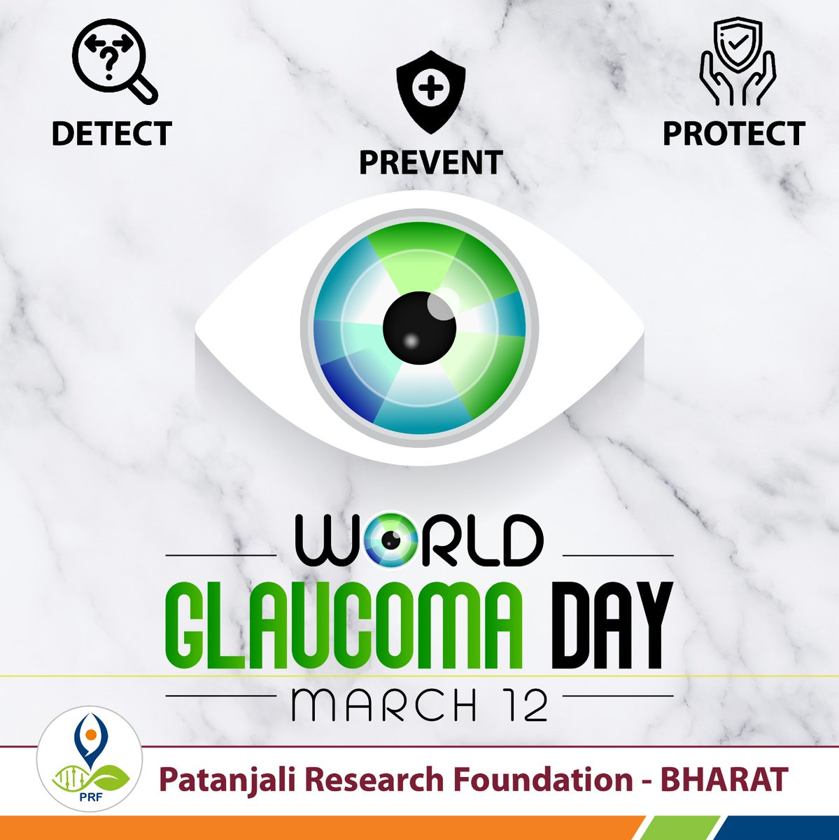 Patanjali_Res's tweet image. On #WorldGlaucomaDay, we encourage everyone to get regular eye checkups and raise awareness.

Early detection and treatment are the only solutions to prevent vision loss. #SaveYourSight #GlaucomaAwareness 

@GlaucomaWeek