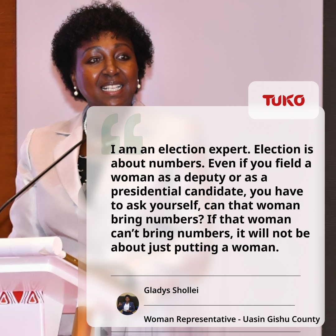 Tuko_co_ke's tweet photo. “The strategy of the G7 is to start grooming women who will be vying for gubernatorial seats now,” Uasin Gishu Woman Representative Gladys Shollei says, insists women being given tickets must be able to deliver votes.
#tukonews #Kenya #GenderRule #PoliticsKenya
Top Trending Topics Now: Haiti | #NiceCarDashboard | NADCOreferendum | Ramadan | toolkit training | John Cena | NG-CDF