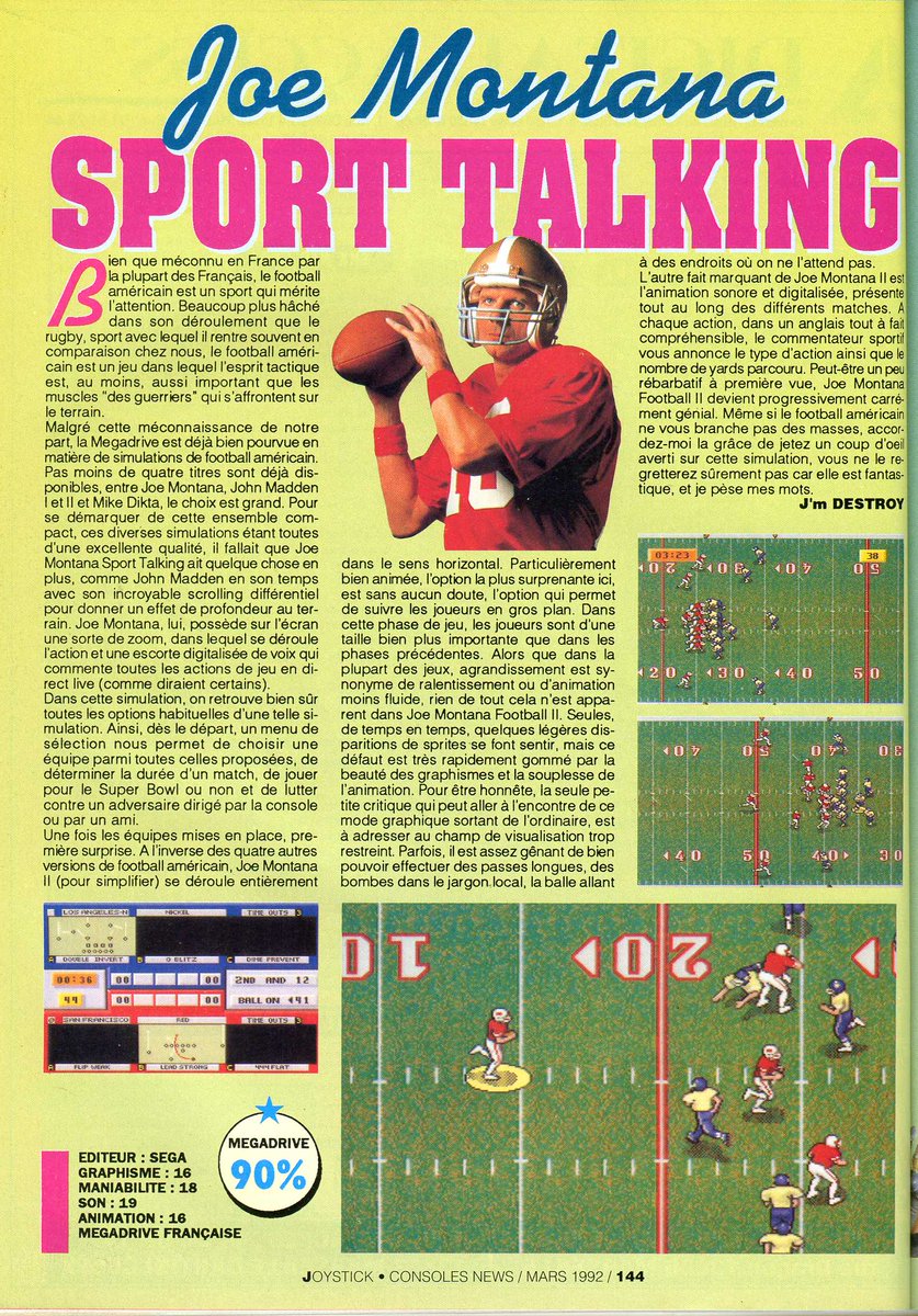 AllmightoFranky's tweet photo. La suite des tests consoles avec #BuckRogers,#JoeMontana et la légende #Toki sur #Megadrive,et de la #Lynx de chez #Atari avec #Xybots! 3/5 https://t.co/BjRXvtMagj