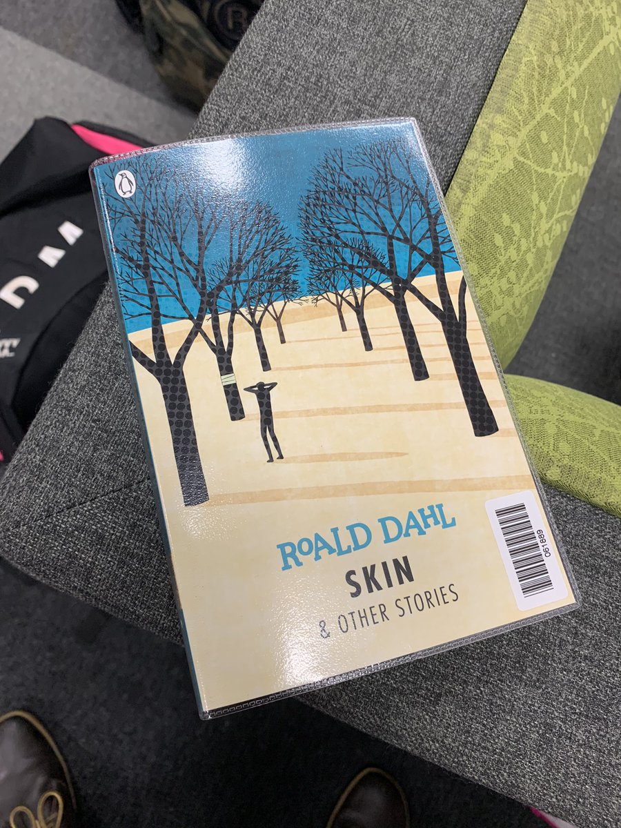 The 3rd years kicked off our new house reading initiative. We’re reading Skin &amp; other stories by <a href="/roald_dahl/">Roald Dahl</a>
