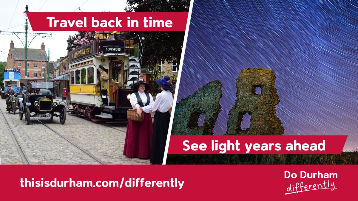 ThisisDurham's tweet image. From experiencing the sights, sounds and tastes of times gone by, to discovering dark skies, do Durham Differently this spring 👉 thisisdurham.com/differently 

#dodurhamdifferently #springbreaks #lovedurham