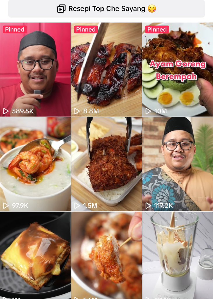 nuuraimuni's tweet photo. My new fav content creator utk belajar resipi memasak!! Resipi simple senang je takde renyah nak buat. Love love love!  thanks che sayang kitchen! https://t.co/GJLz3pX1Mb