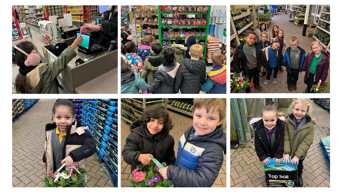 Reception had a successful trip to Homebase to support their learning around plants and growth in science. 

They shared their learning with Homebase staff and explored a range of plants, before selecting some to grow in the EYFS outdoor area 🪴🌸