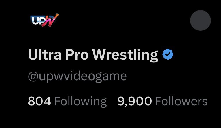 We are 100 followers away from reaching 10k! What a milestone. Thank you all so much for the unbelievable community support. Our team is working hard to give you the greatest wrestling game of all time. 🙏
#UPW