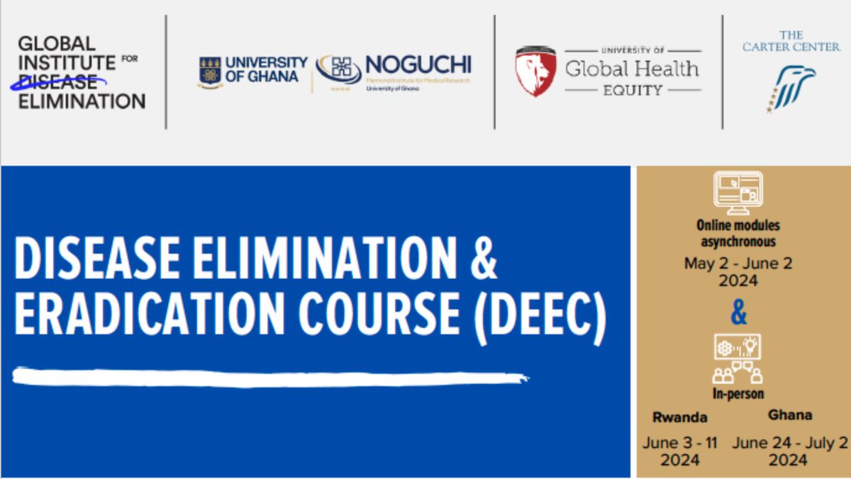 Global Institute for Disease Elimination tweet media