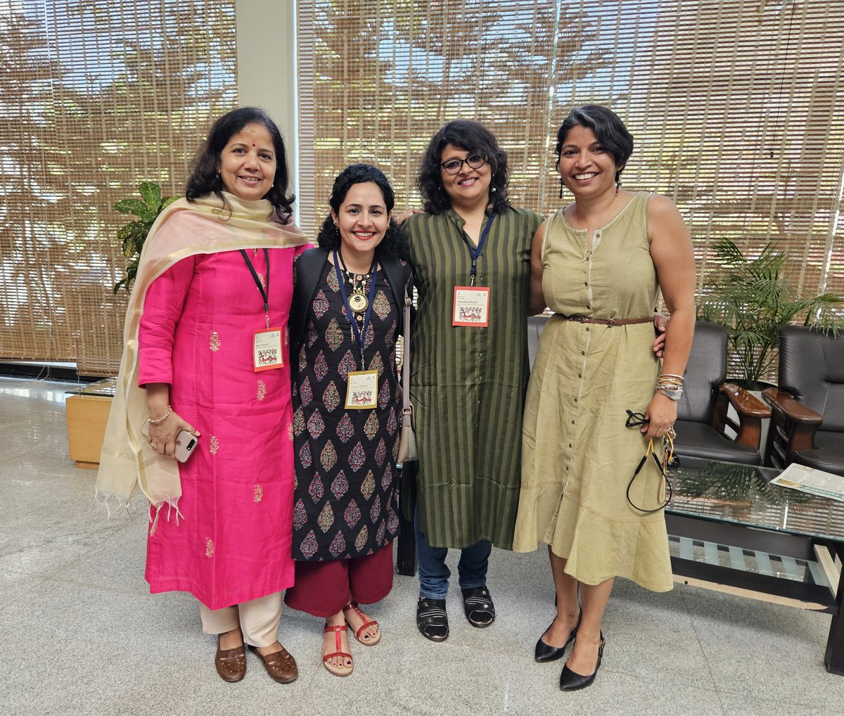 In the company of some incredible women in science @ritu_trivedi @Abhadra7 @vinita_gowda #yim2024