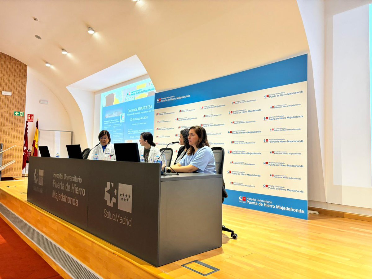 Hoy celebramos la Jornada ADAPTATEA en nuestro hospital. Una oportunidad de pensar y reflexionar sobre una mejor atención en el entorno hospitalario a las personas con TEA #somospuertadehierro