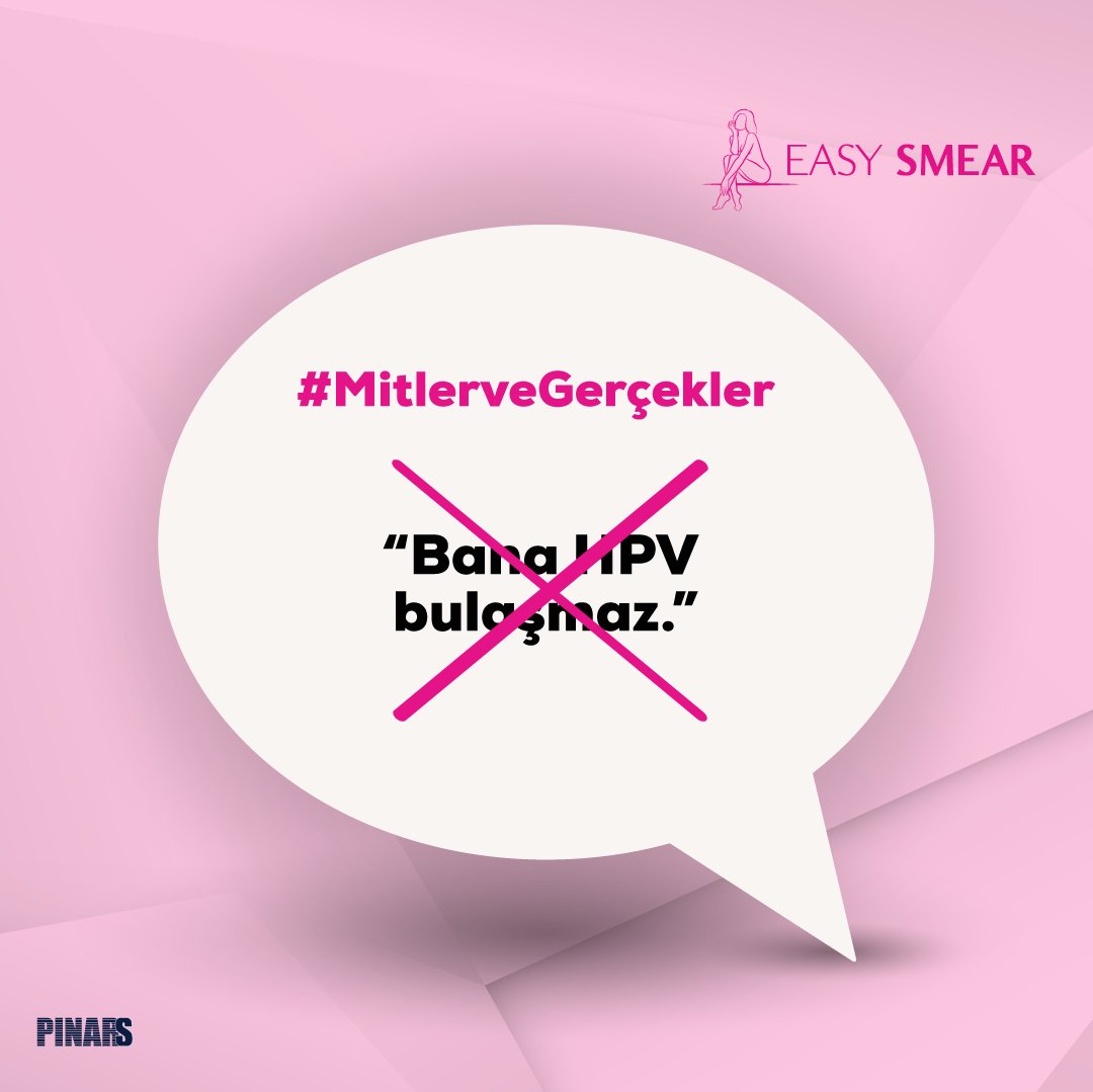 easysmear's tweet photo. HPV dünyada çok yaygın görülen; cinsel yolla bulaşma riskine sahip bir virüs türü olarak düzenli takip gerektirir.

#easysmear #smear #rahimağzıkanseri #servikskanseri #hpv #hpvtesti #smeartesti https://t.co/KVq8x6V42G