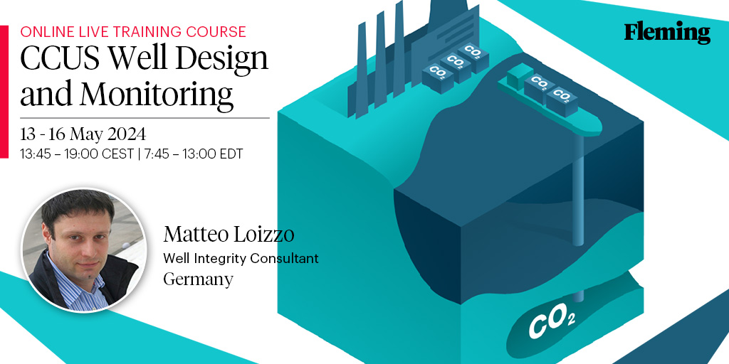 Looking to master CCUS Well Design & Monitoring? Learn from Matteo Loizzo, a seasoned engineer with 29 years of global experience in oil & gas and carbon storage. Enhance your skills today! 👉 eu1.hubs.ly/H080Z120 👨‍🏫💼 #CCUS #WellDesign #Monitoring #MatteoLoizzo #Expertise