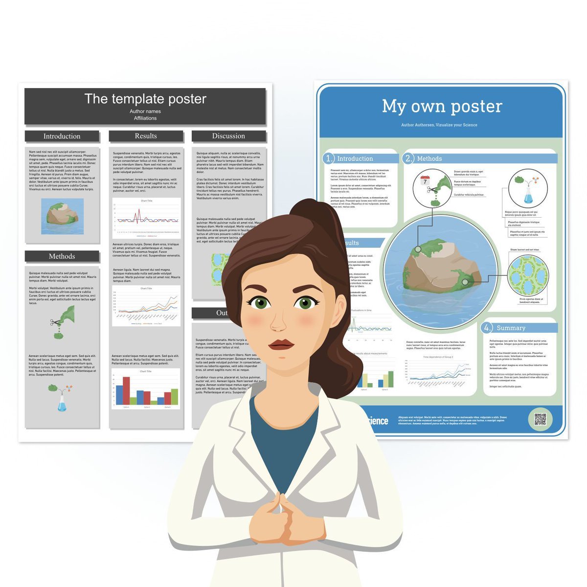 VyScience's tweet image. Considering using a template for your next poster or presentation? Read about the advantages and disadvantages of templates in our newest blog post: visualizeyourscience.com/blog/templates 

#VisualizeYourScience #SciencePoster #ResearchPresentation #Template