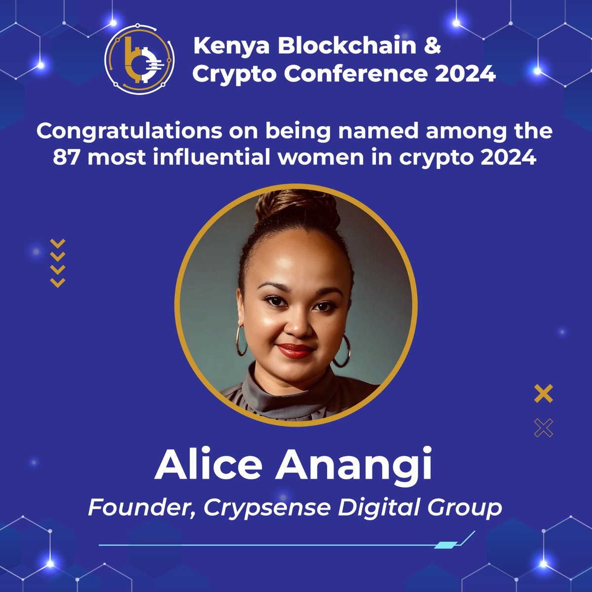 @AnangiAlice is the powerhouse founder of Crypsense Digital Group, the first women-led platform building the future of crypto in Africa! Crypsense isn't just any platform, it's an institutional-grade, gamified online academy empowering everyone to navigate the exciting world of…