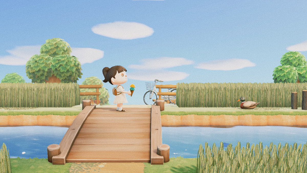 dreamt of クークー (QooQoo) island by the talented <a href="/ZoooAcnh/">zooo</a> today 🦆🍃

~

#あつ森