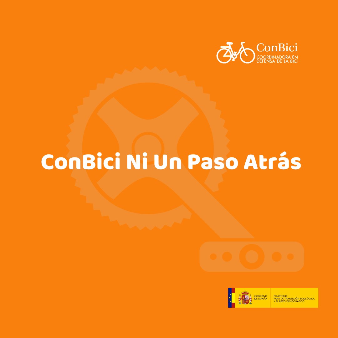 🚲 Únete al proyecto ConBici Ni Un Paso Atrás. Ayúdanos a evaluar y mejorar la infraestructura ciclista en el territorio Español, para analizar, aportar y proponer. Eres parte de un grupo local o trabajas como técnica en un ayuntamiento, ¡Participa! ⤵️ 
bit.ly/NUPAForms