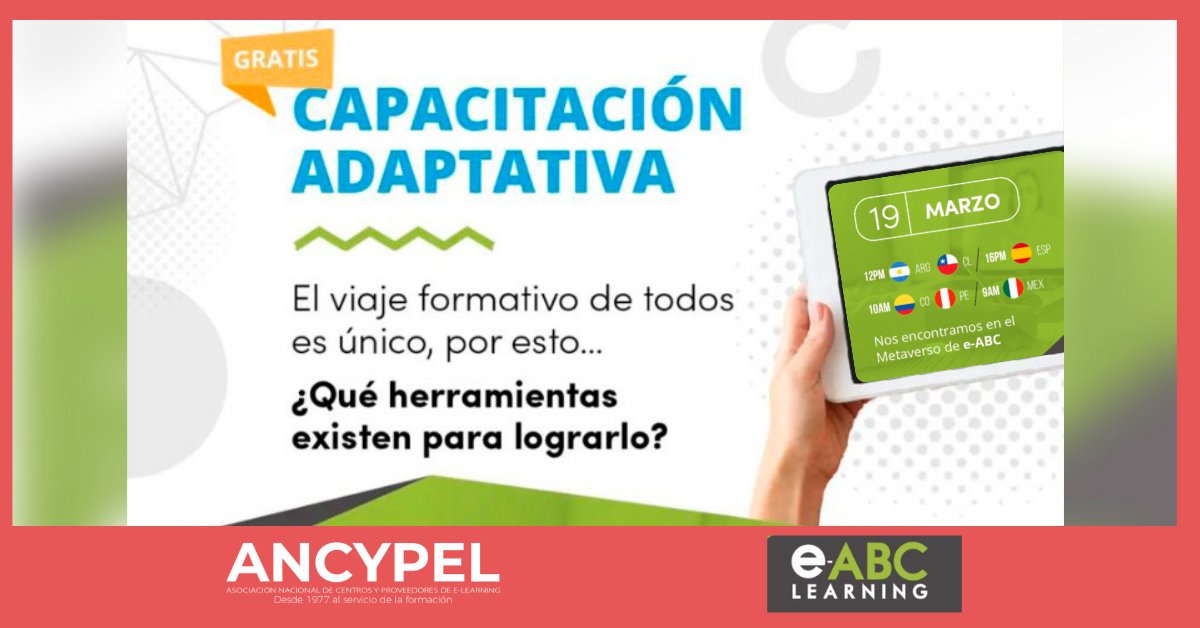 ancypel's tweet photo. Descubre cómo el aprendizaje adaptativo y personalizado impulsado por AI está revolucionando la educación en el Metaverso en el evento de @eabclearning el 19 de marzo.
🔗 https://t.co/iBzESUmEtE
#Metaverso #AI #EducaciónInnovadora #eABClearning #eventoseducativos https://t.co/luGatwHblK