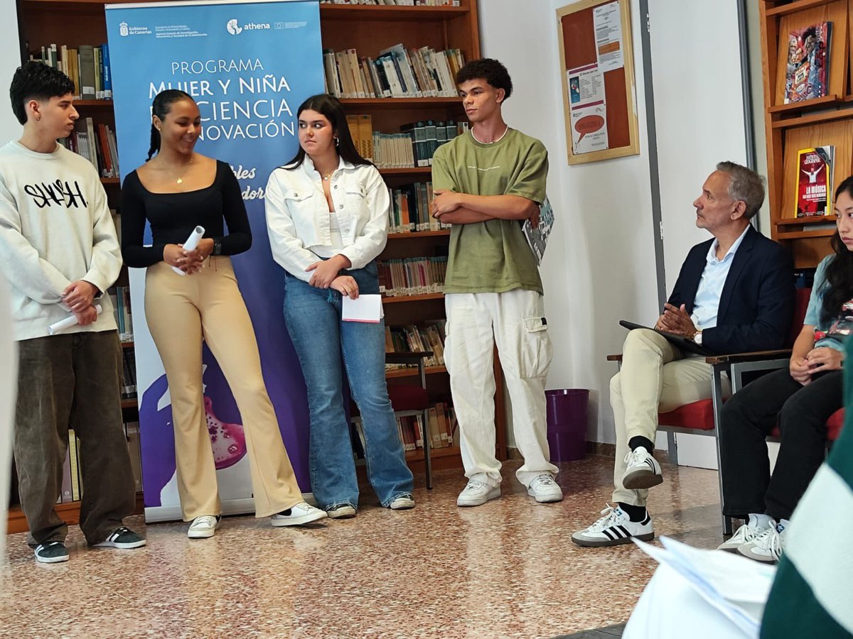 👁𝐕𝐢𝐬𝐢𝐛𝐥𝐞𝐬 𝐞 𝐢𝐧𝐬𝐩𝐢𝐫𝐚𝐝𝐨𝐫𝐚𝐬, más que un lema ✨Lee en <a href="/cienciacanaria/">Ciencia Canaria</a> las actividades del Programa Mujer y Niña en Ciencia e Innovación iniciado en #febrero para visibilizar referentes femeninos de tecnología y ciencia en Canarias. 📆
cienciacanaria.es/secciones/te-p…