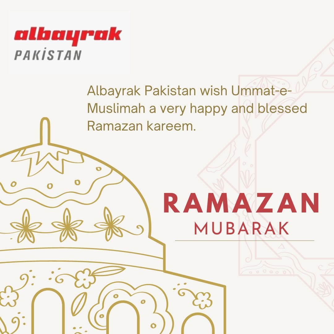 AlbayrakPak's tweet photo. Albayrak Pakistan wish Ummat-e-Muslimah a very happy and blessed Ramazan kareem.

#ramazanmubarak2024#blessedmonth

#albayrakpakistan#albayrak#transportation#wastemanagement#lahore#islamabad#rawalpindi#murree#pakistan#türkiye https://t.co/V7NDMvLxYY