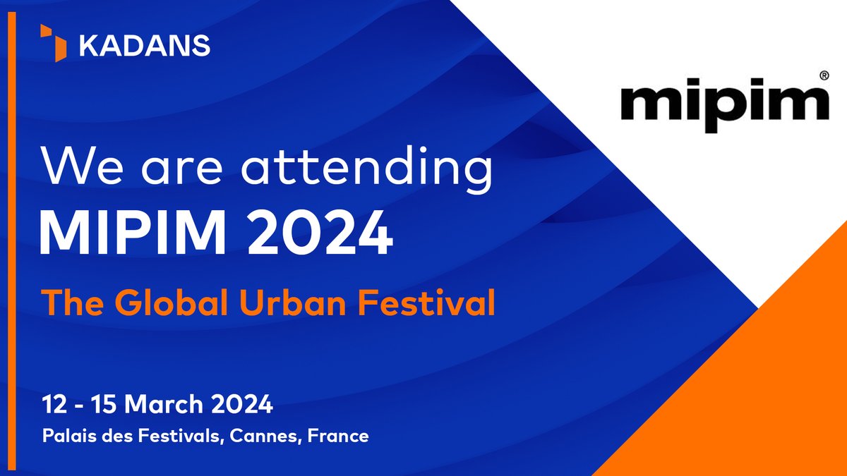 We're excited to be at MIPIM 2024! We will be present till Thursday and are looking forward to immersing ourselves in the latest trends, forging new connections, and participating in insightful discussions. Come see us!