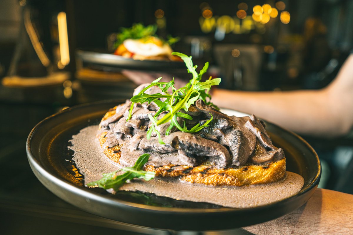 Get ready to taste the wild side with Shrooms on Sourdough at Wolfy's Bar! 🌱🐺 Made with vegan cream and portobello shrooms soaked in wolftrap red wine for an unbeatable flavor. 🤤 #vegandrink #wolfysbar #bestseller #wildflavors linktr.ee/wolfysbar