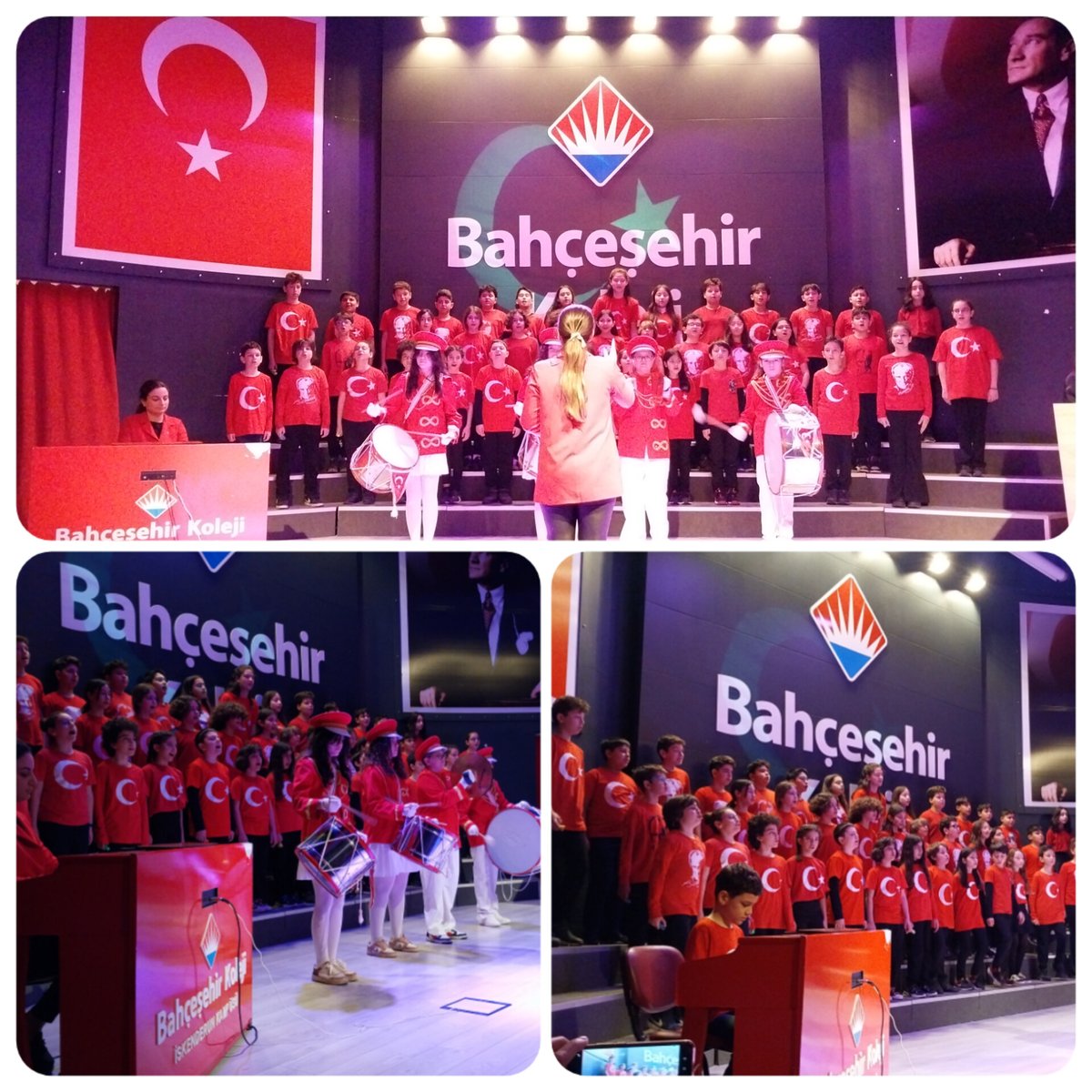BhcIsk's tweet photo. Öğrencileri tarafından"12 Mart #İstiklalMarşı'nın Kabulü ve #MehmetAkifErsoy'u Anma" etkinliği kapsamında hazırladıkları oratoryo gösterisinden dolayı öğretmenlerimize teşekkür eder,öğrencilerimizi tebrik ederiz 👏
@bahcesehir_k12 @ugurludural @osmanzekiozger @ucannmustafa https://t.co/3urLgnHFGU